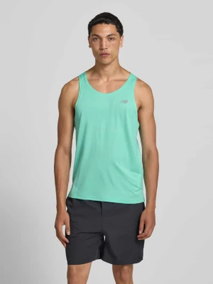 Top z logo i okrągłym dekoltem New Balance