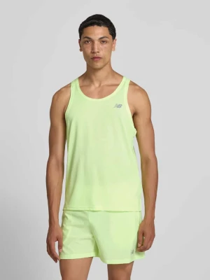Top z logo i okrągłym dekoltem New Balance