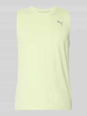 Top z logo i okrągłym dekoltem PUMA PERFORMANCE