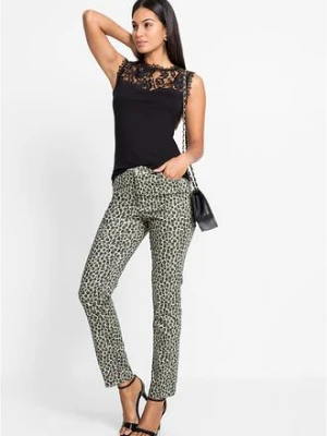 Top z miękkiej mieszanki wiskozy bonprix