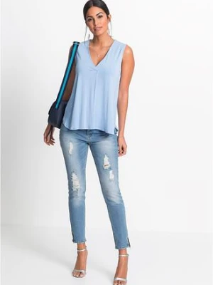 Top z miękkiej mieszanki wiskozy bonprix