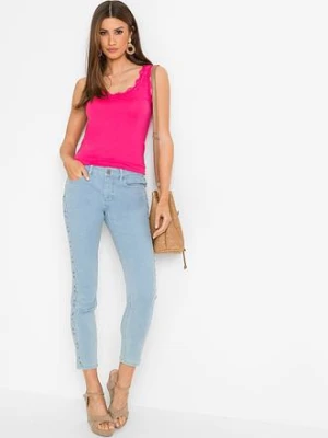 Top z miękkiej mieszanki wiskozy, zestaw 2 sztuk bonprix