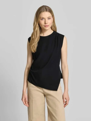 Top z mieszanki lyocellu i lnu o asymetrycznym kroju JAKE*S STUDIO WOMAN