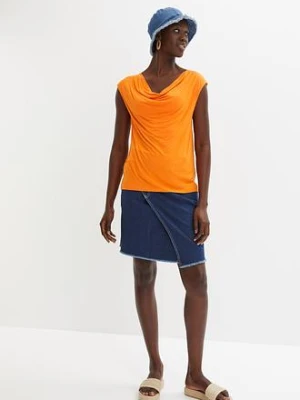 Top z mieszanki wiskozy bonprix