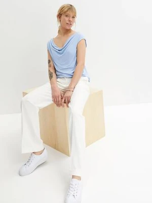 Top z mieszanki wiskozy bonprix