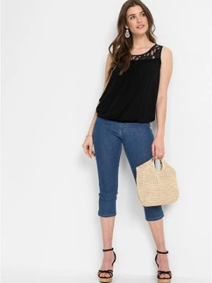 Top z mieszanki wiskozy bonprix