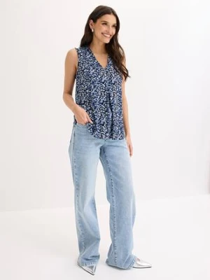 Top z mieszanki wiskozy bonprix