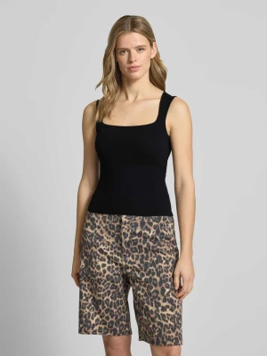 Top z mieszanki wiskozy z dekoltem kwadratowym model 'POSIE' JJXX