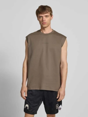 Top z nadrukiem z logo model ‘Boxy’ G-Star Raw