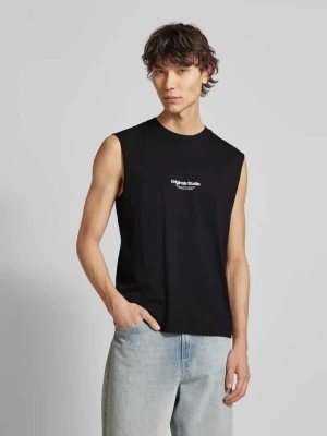 Top z nadrukiem z logo model ‘VESTERBRO’ jack & jones