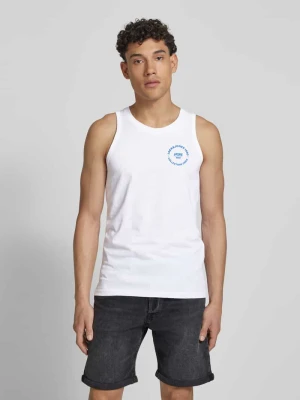 Top z nadrukiem z logo w zestawie 2 szt. model ‘SIMON’ jack & jones