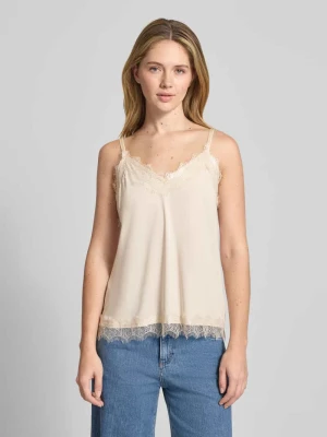 Top z obszyciem koronką model ‘BICCO’ FREE/QUENT
