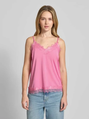 Top z obszyciem koronką model ‘BICCO’ FREE/QUENT