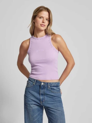 Top z obszyciem nitami REVIEW