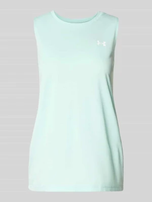 Top z okrągłym dekoltem i logo Under Armour
