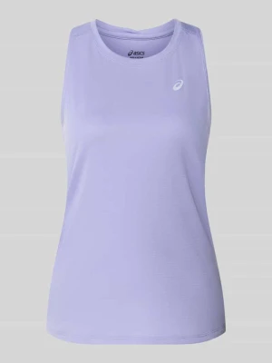 Top z okrągłym dekoltem model 'CORE' Asics Fioletowy