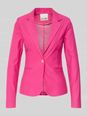 Żakiet o kroju slim fit z kieszeniami z wypustkami model 'KATE' Ichi
