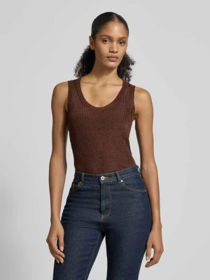 Top z okrągłym dekoltem model ‘Relena’ MOS MOSH