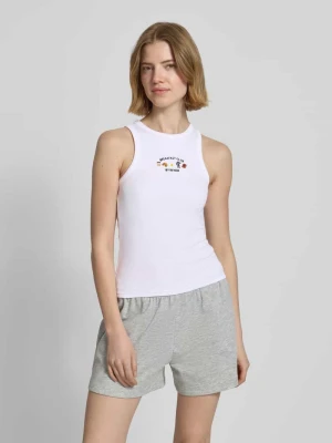 Top z okrągłym dekoltem REVIEW