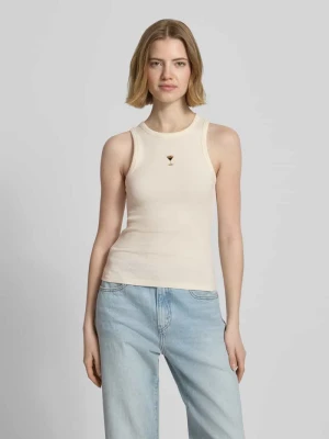 Top z okrągłym dekoltem REVIEW