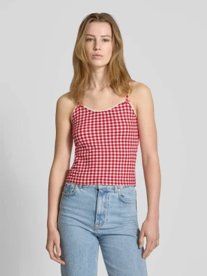 Top z ozdobną kokardą model ‘STELLA’ Noisy May