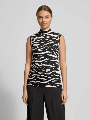 Top z prążkowanymi wykończeniami Marc Cain