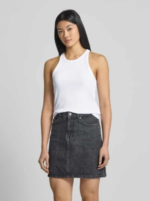 Top z prążkowanymi wykończeniami model ‘ARLES’ ECOALF