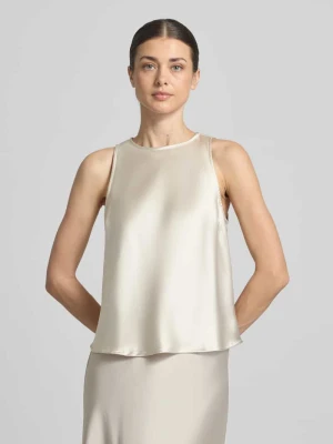Top z satyny z okrągłym dekoltem model 'Laureen' GUIDO MARIA KRETSCHMER WOMAN