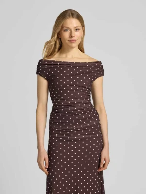 Top z siateczki w kroju z odkrytymi ramionami model 'Mimi' Forever New