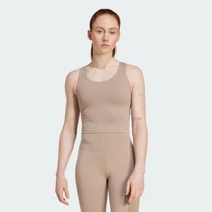 Top z wbudowanym biustonoszem adidas All Me Medium Support