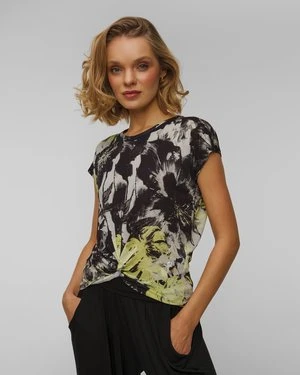 Top Z Wiskozy Z Węzłem Damski Deha