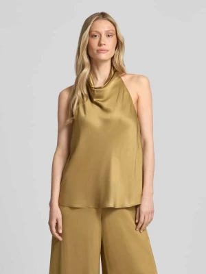 Top z wiskozy z wiązaniem na szyi i głębokim dekoltem na plecach Jake*s Cocktail