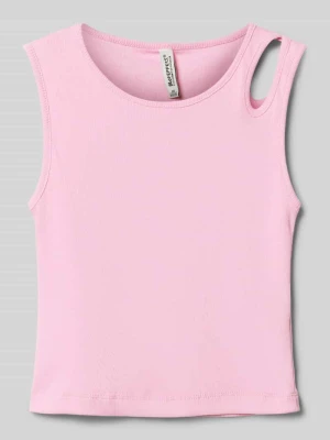 Top z wycięciem Blue Effect