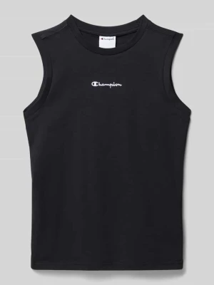 Top z wyhaftowanym logo Champion