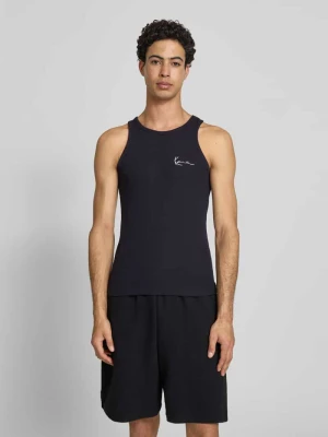 Top z wyhaftowanym logo Karl Kani