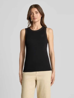 Top z wyhaftowanym logo model 'Ara' MOS MOSH