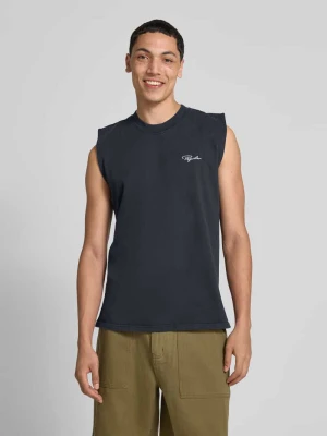 Top z wyhaftowanym logo model ‘Signar’ Pegador
