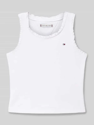 Top z wyhaftowanym logo Tommy Hilfiger Teens