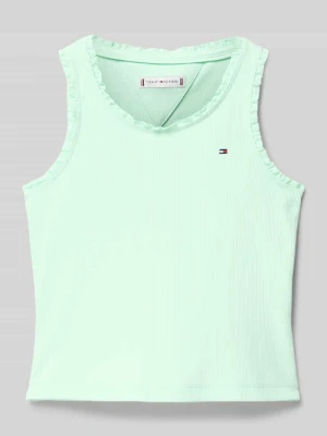 Top z wyhaftowanym logo Tommy Hilfiger Teens