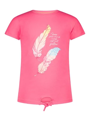 Topo Koszulka "Feather" w kolorze różowym rozmiar: 104/110