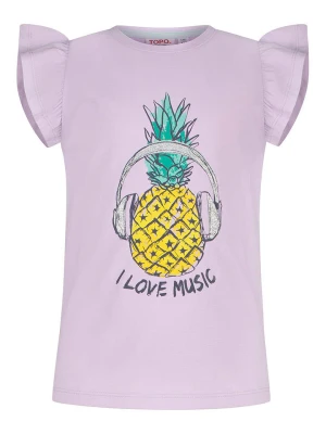 Topo Koszulka "Pineapple in lavender" w kolorze fioletowym rozmiar: 116/122