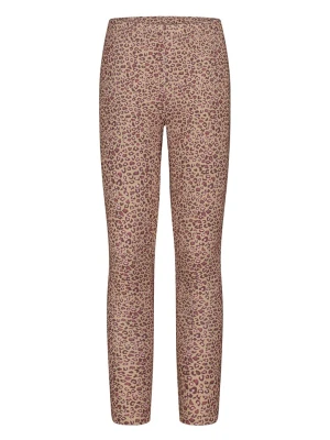 Topo Legginsy termiczne w kolorze beżowo-jasnobrązowym rozmiar: 152