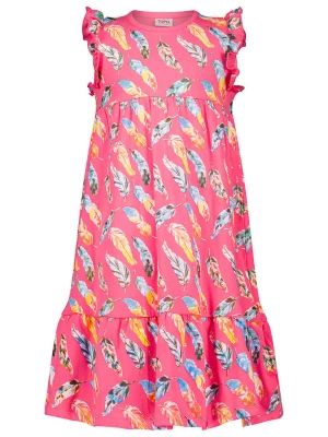Topo Sukienka "Feather" w kolorze różowym rozmiar: 116/122