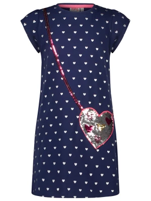 Topo Sukienka "Heart pocket" w kolorze granatowym rozmiar: 140/146
