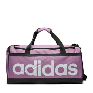 Torba adidas Essentials Linear Duffel Bag Medium IZ1898 Fioletowy