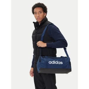 Torba adidas Linear Duffel Bag Small IN6111 Granatowy