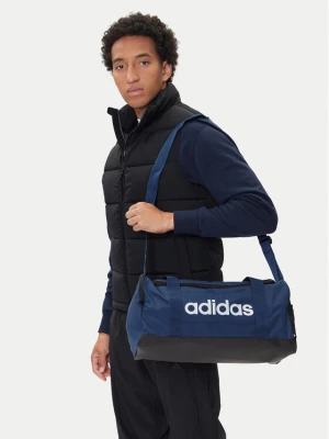 Torba adidas Linear Duffel Bag Small IN6111 Granatowy