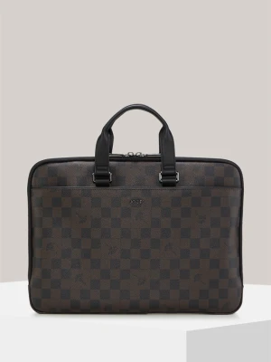 Torba biznesowa Cortina Piazza Janus w kolorze czarno-brązowym Joop