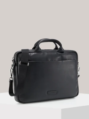 Torba biznesowa przewieszana przez ramię Vetra Pandion w kolorze czarnym Joop