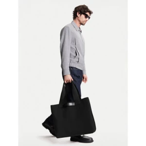 Torba Calvin Klein Ck Ease E/W Tote Knit K50K512892 Czarny